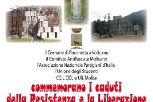CGIL, CISL E UIL DEL MOLISE COMMEMORANO I CADUTI DELLA RESISTENZA E LA LIBERAZIONE DELL’ITALIA